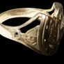 Vintage Hallmarked 9ct Yellow Gold & Diamond Ring Image 3