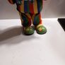 ceramic figure clown dancing clown vintage figurine statues colourful Image 6