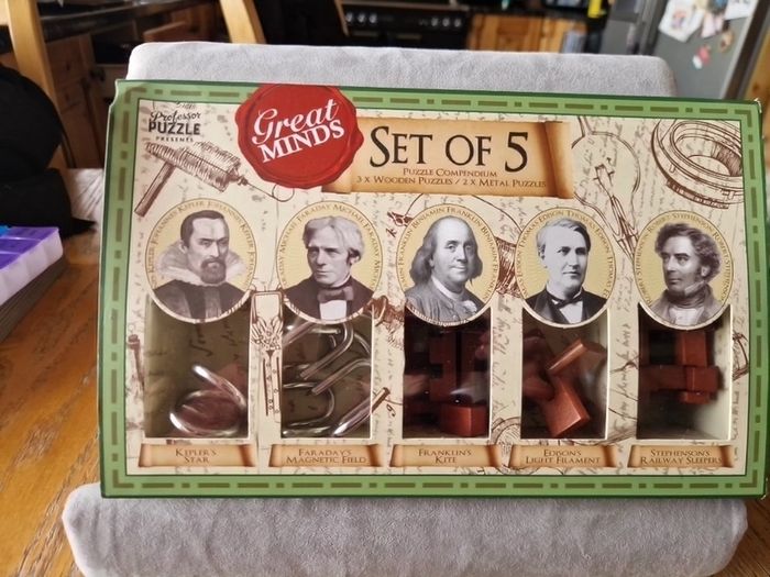 Great minds set of 5 puzzles