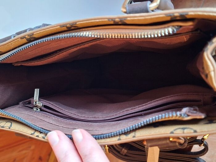 Tan & Brown Tote Bag