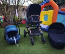 Cybex Priam Rose Gold Platinum Travel System
