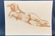 Vintage Marino Marini Riposo (Rest) lithograph