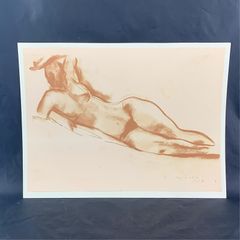 Vintage Marino Marini Riposo (Rest) lithograph