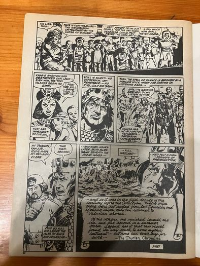 Comic: 'Savage Sword of Conan' no. 18 (July 5,1975)