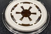 Niue 2021 1 oz Silver Star Wars Galactic Empire Coin. BU (In Capsule)
