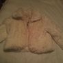 Cream Fake Fur Jacket Image 6