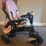 Kinderkraft Easytwist Tricycle in pink Image 2