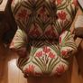Armchair - Floral Design Image 3