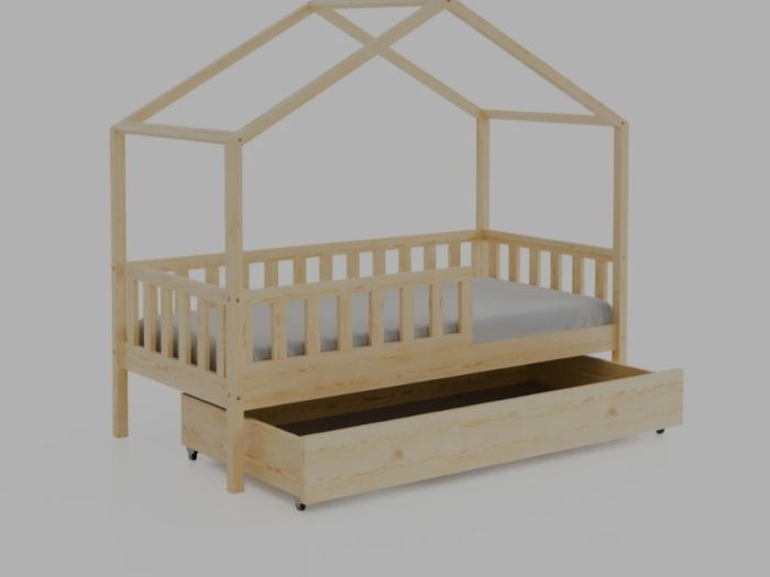 Kids Bed Toddler House Bedroom