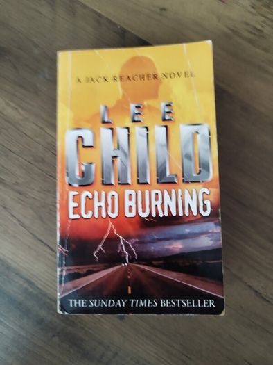 lee child Echo burning.