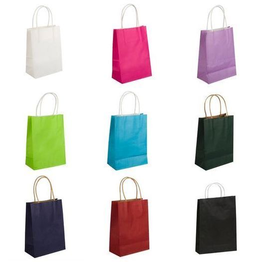 Paper Party/Gift Bags with Twisted Paper Handles Small/Medium/Large/Extra-Large