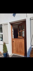 Solid Hardwood Cottage Half Doors