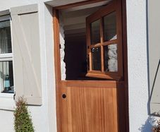 Solid Hardwood Cottage Half Doors