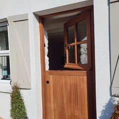 Solid Hardwood Cottage Half Doors