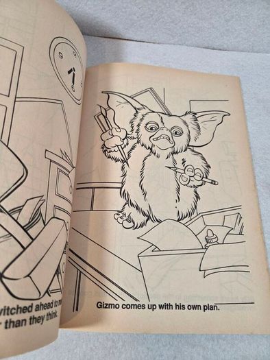 Gremlins 2 colouring book