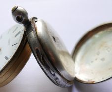 Antique Serling Silver fusee Pocket Watch - RICHARDS WEXFORD (Balance perfect)