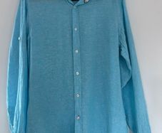 Hugo Boss regular fit linen shirt