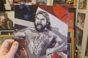WWE Hacksaw Jim Duggan Autograph - WWF
