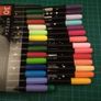 Arteza Dual Tip Fabric Markers Art Supply Set - 30 Colours Image 3