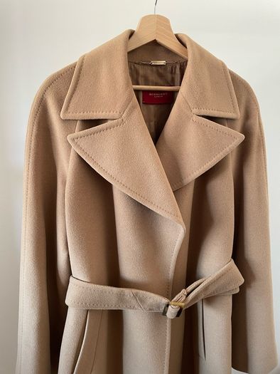 Burberry wool camel coat