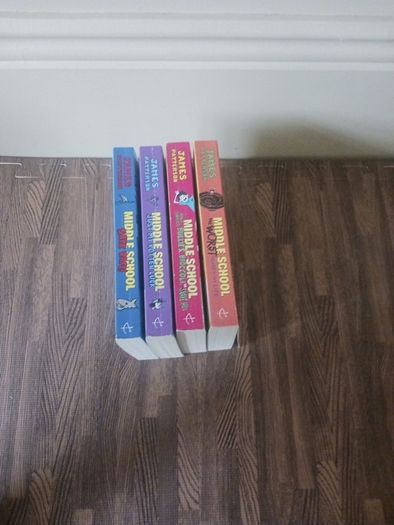 james patterson middle school books