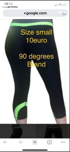 bottoms 90 degrees size small