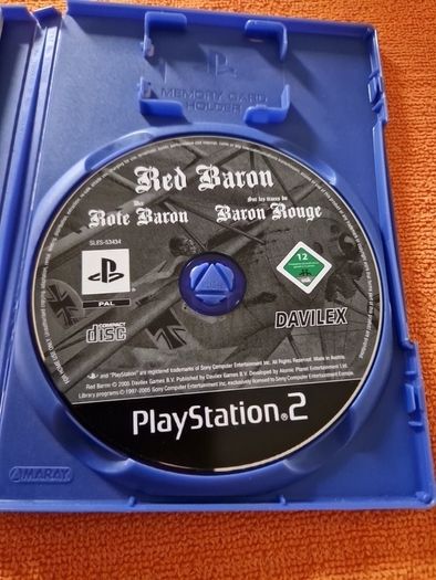 Red Baron  PlayStation2 Ps2 Games Original