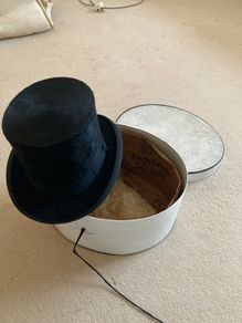 Vintage top hat - genune