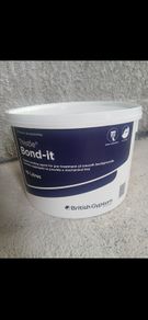 Skim coat and thistle bond