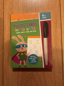 Puzzle Cards for clever kids Brand New sealed