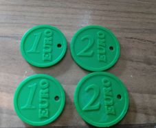 shopping coin trolley