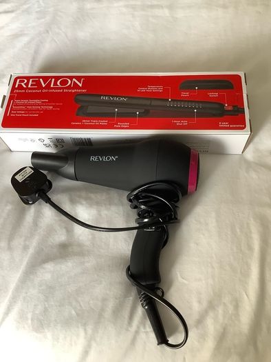 Revlon hair dryer & straightener