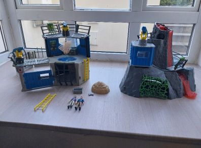 Schleigh dinosaur research lab and volcano