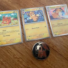 Pokemon cards - Chaos Rising, Pawmot line