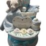 Baby Shower/Nappy Cake Luxury Elephant 3 Tier ( Natural.Blue,Pink) Image 4