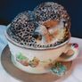 Hedgehog in a Cup Collectible Ornament Image 2