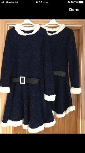 Girls Christmas Dress BNWOT Age 8-10