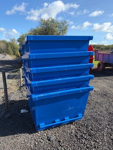 Skips Forsale 4 yard  12 yard and compactor