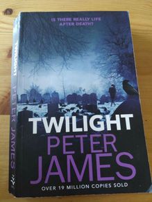 Twilight.  Peter James.  Four books 10 euro