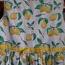 Girls lemon dress size 6-7 years Image 2