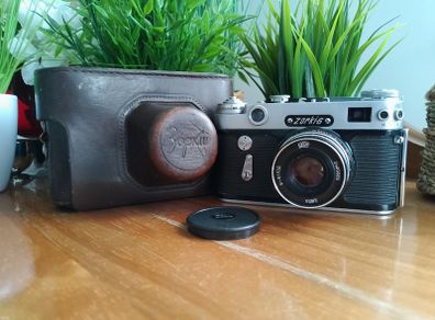 Zorki-6 CLA Video Refurbished, USSR Soviet Union Russian 35mm Rangefinder, Serviced Mechanical Analog Manual Optic, 35mm Film Camera, 660002574