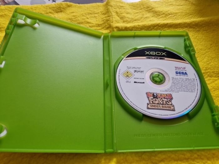 Worms forts Under siege xbox Original games Original
