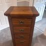 Solid mahogany chest of drawers Image 2