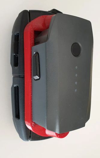 DJI Mavic Pro remote controller guard and battery holder