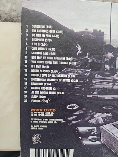 Blackalicious 3 CD Lot