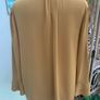 Hobbs mustard coloured blouse size 12 Image 2