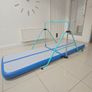 Air Track Inflatable Gymnastics Mat with Adjustable Bar & Pump Image 6