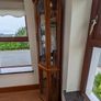 Glass corner display cabinet Image 5