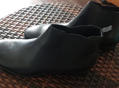 Zara leather boots