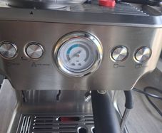 Next to knew brasta coffee machine